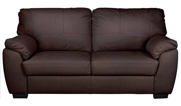 Argos leather sofas 2024 and chairs