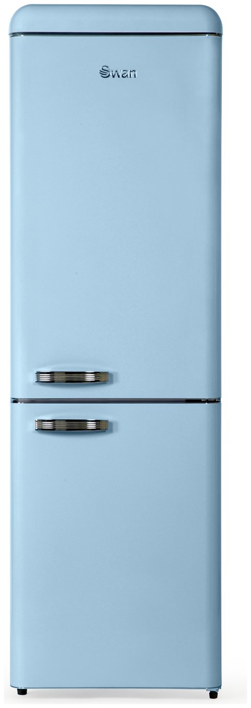 Swan SR11020BLN Retro Tall Fridge Freezer - Blue