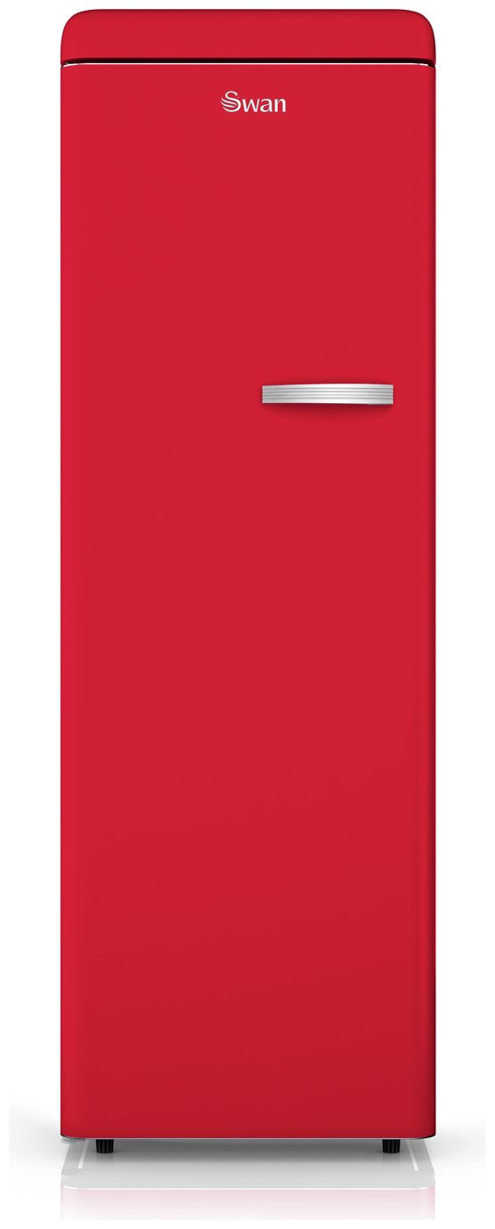 Swan SR11040RN Retro Tall Freezer - Red