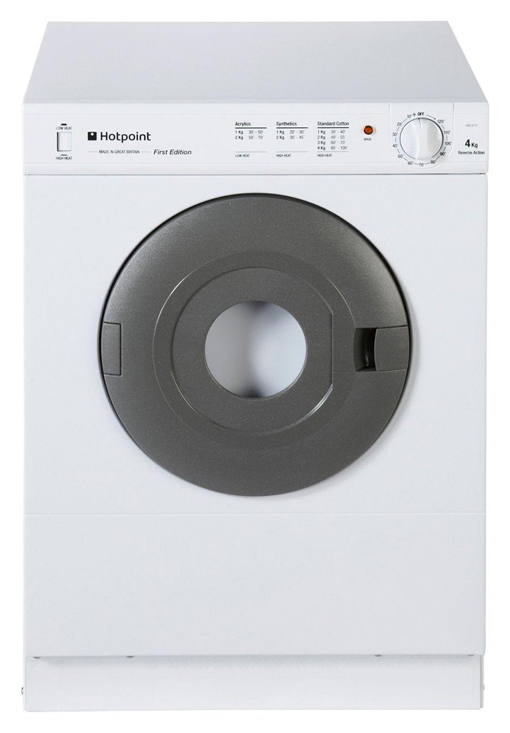 Hotpoint V4D01P 4KG Vented Tumble Dryer