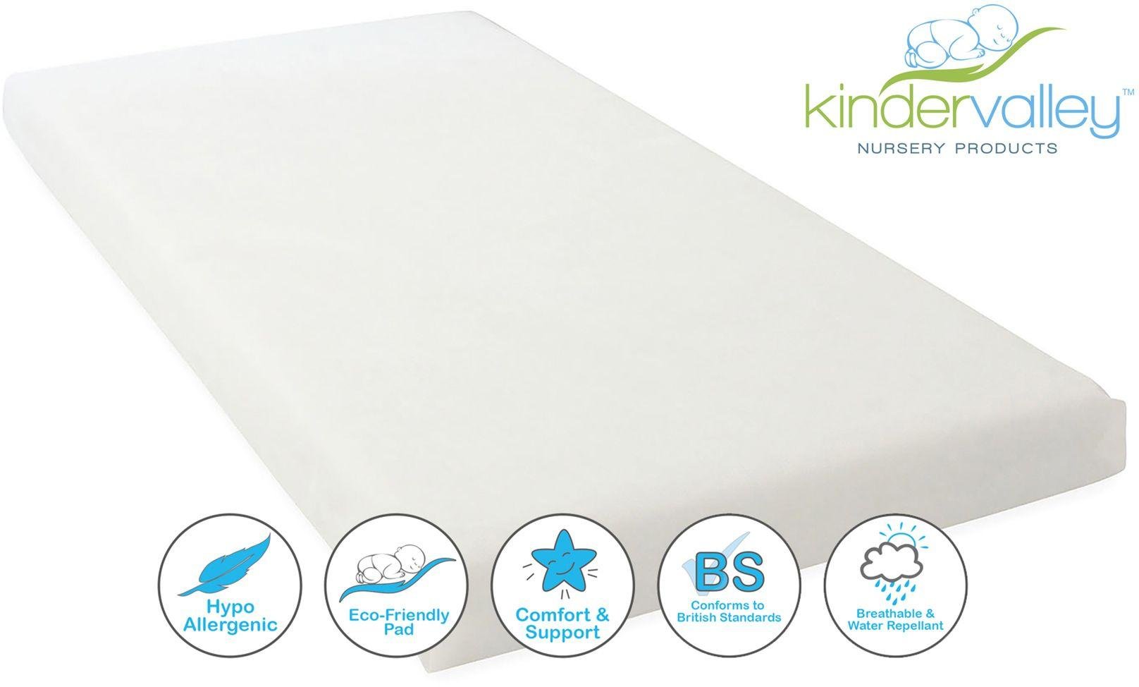 Kinder valley flow cot mattress best sale