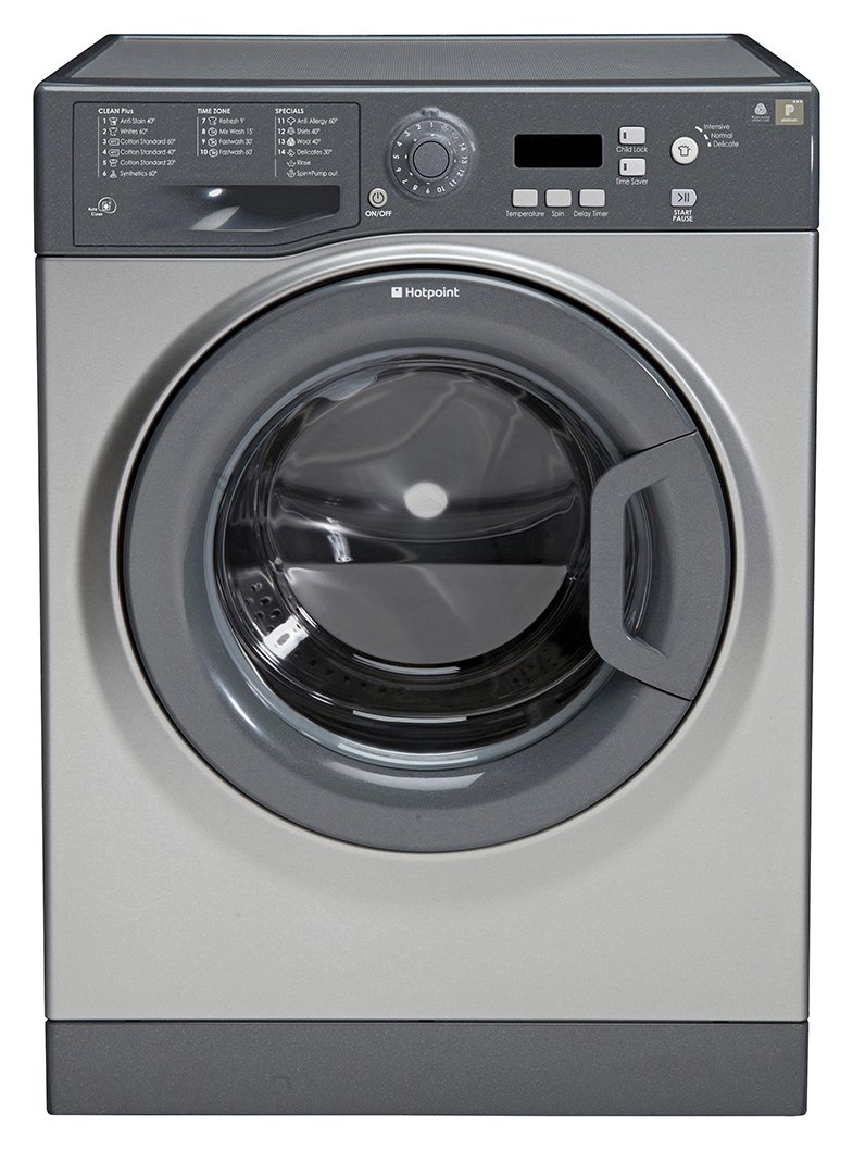 Hotpoint WMXTF742G 7KG 1400 Spin Washing Machine - Graphite