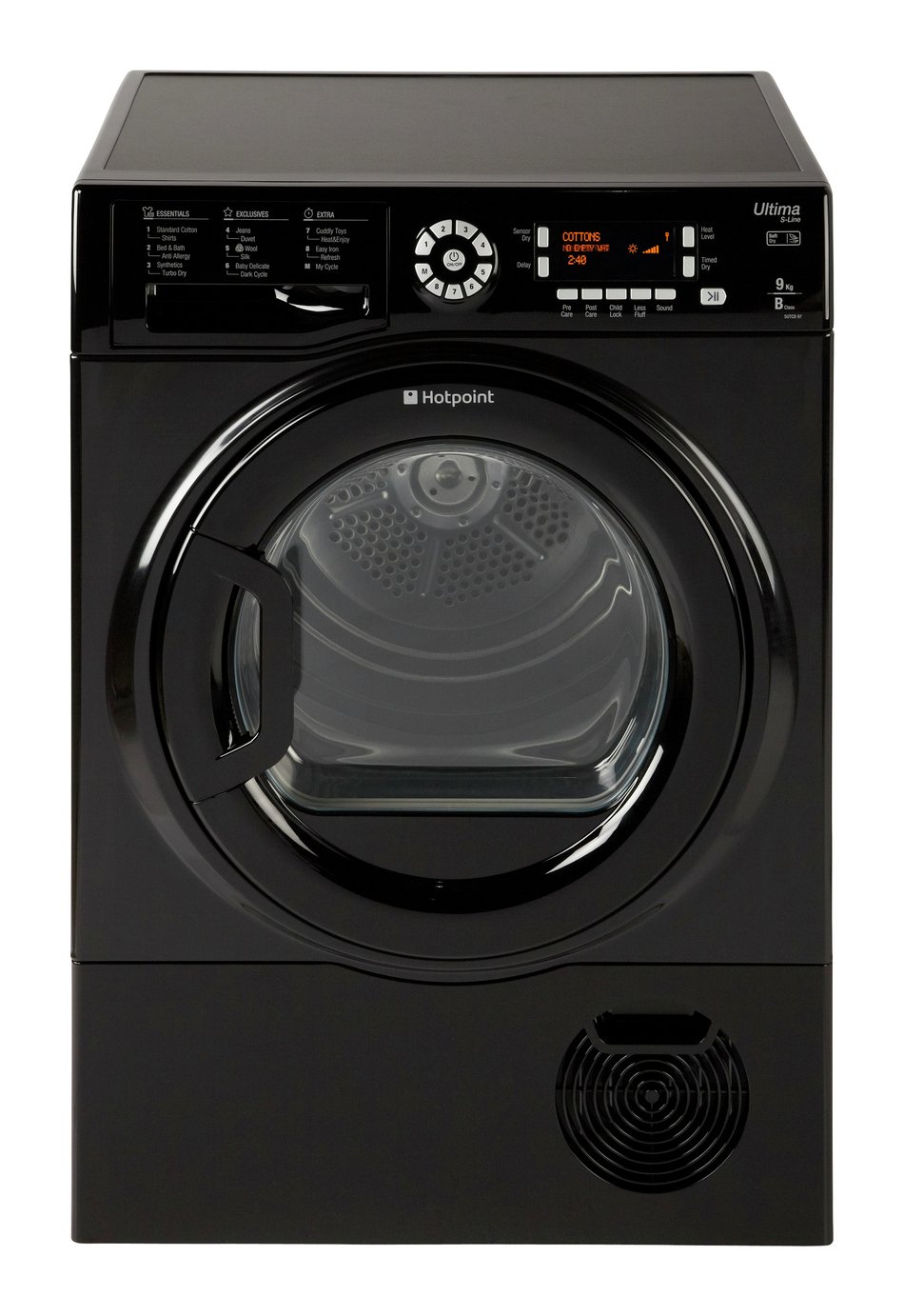 Hotpoint  SUTCD 97B6KM 9KG Condenser Tumble Dryer - Black