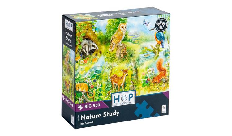 The House of Puzzles Nature Study BIG 250 Piece Jigsaw Puzzle