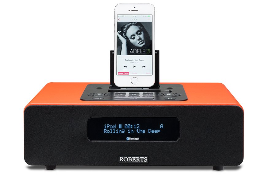 Roberts Radio Blutune65 Bluetooth Sound System - Orange