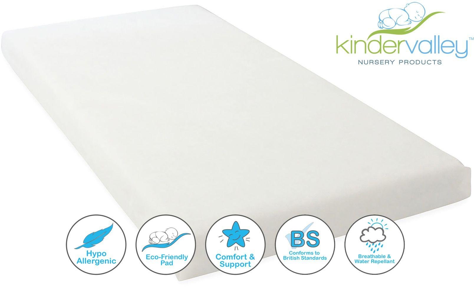 Kinder Valley Flow Cot Mattress- 120cmx60cm.