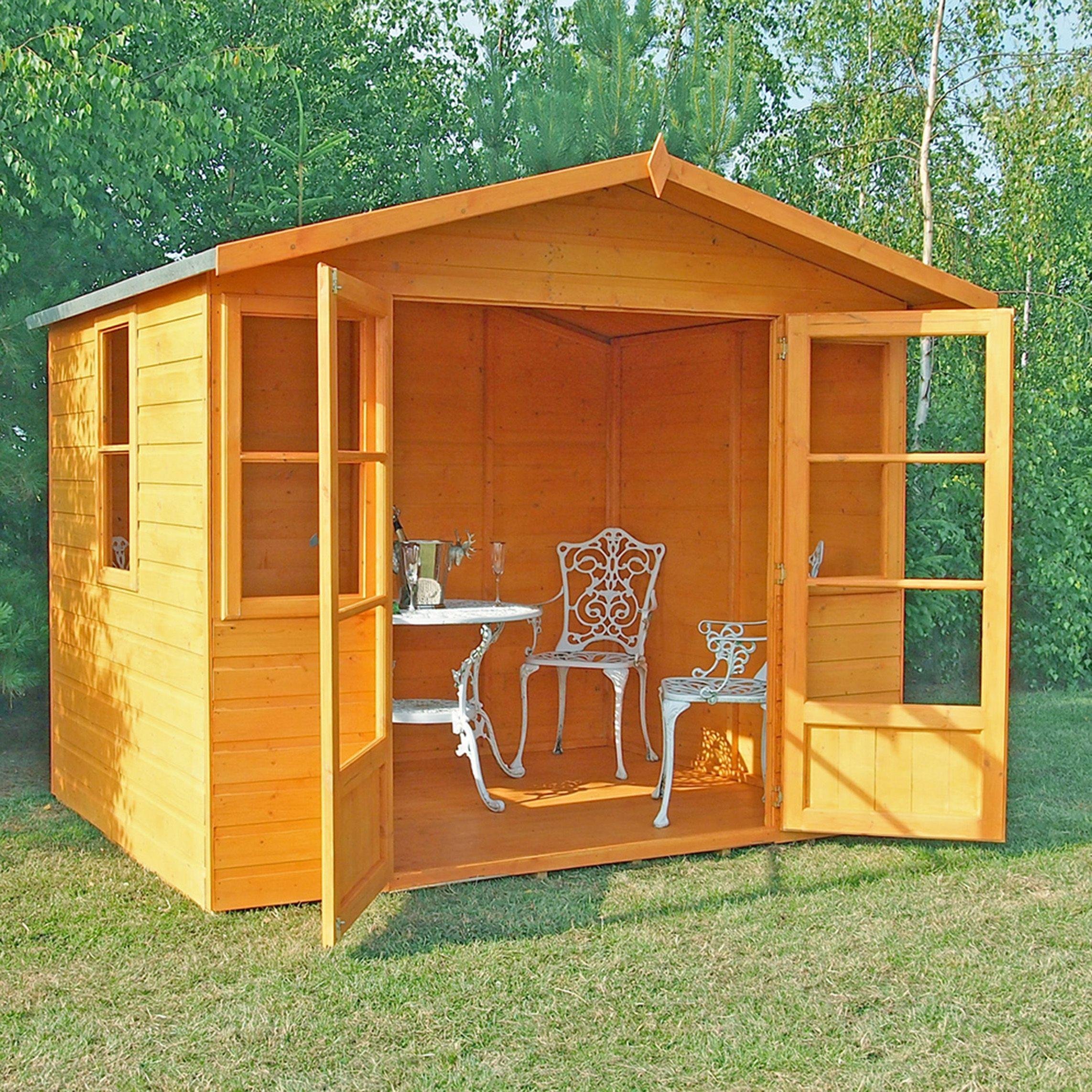 Homewood Milton Wooden Summerhouse - 8 x 6ft