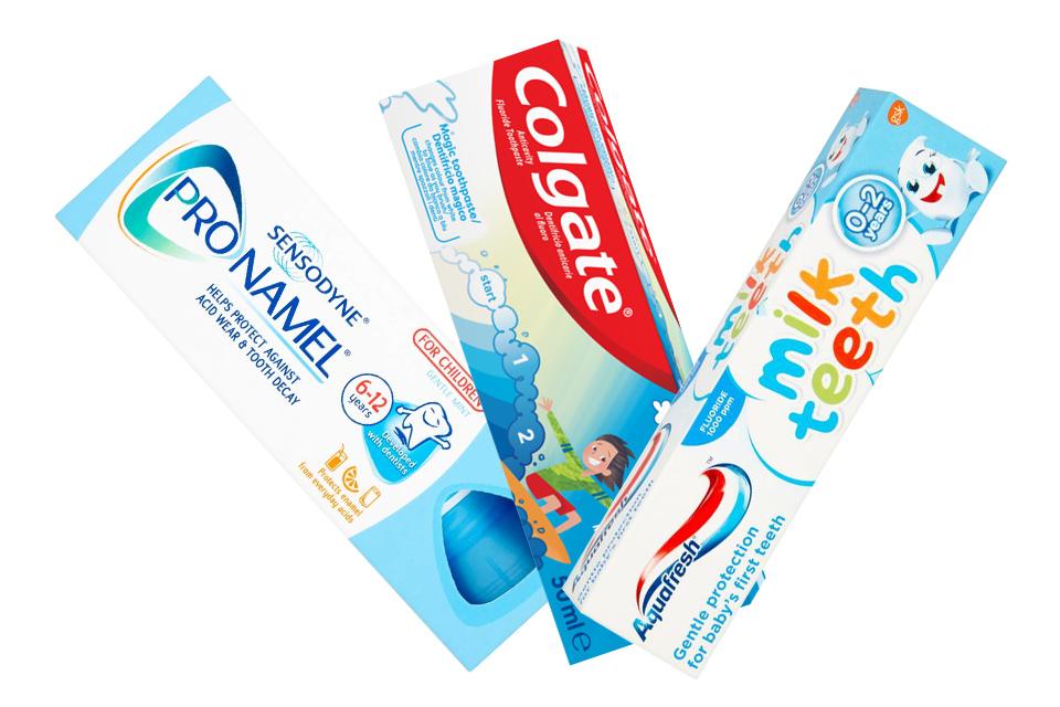 kids' toothpaste.