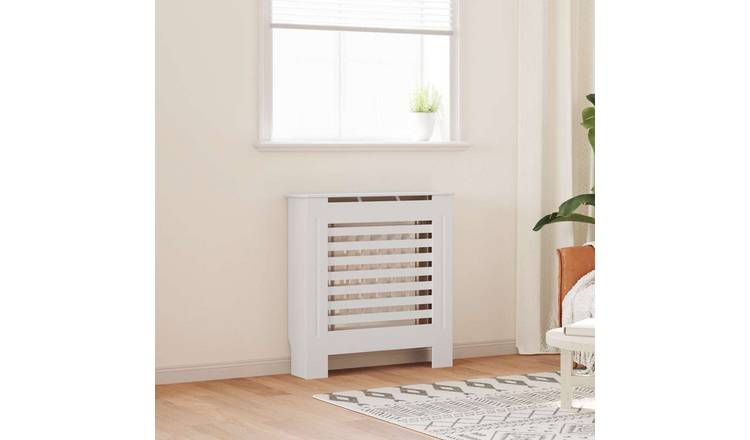 Walplus MDF Radiator Cover - White - 78 x 19 x 81.5 cm
