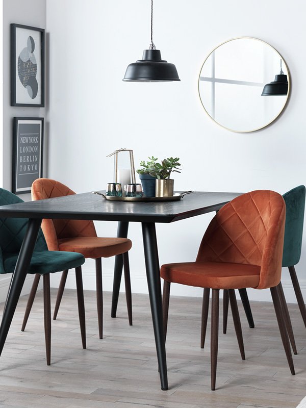 Argos black dining online chairs