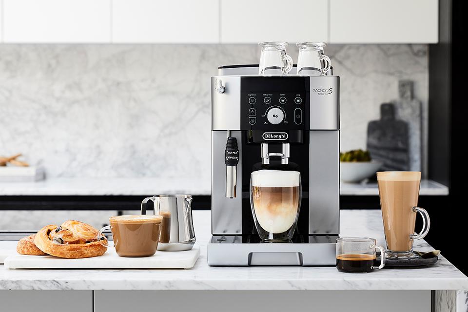 De'Longhi, for great coffee variety.