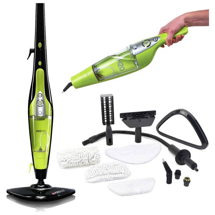 H2O HD 5-in-1 Steam Mop and Handheld Steam Cleaner 0