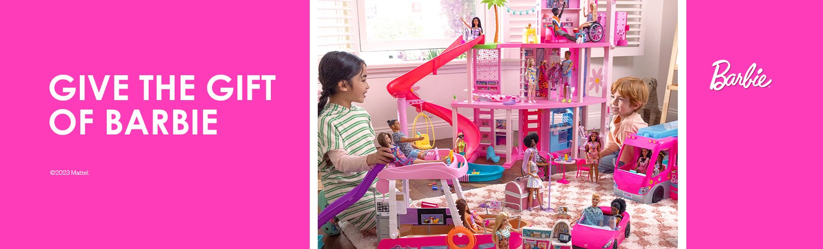 Give the gift of Barbie.