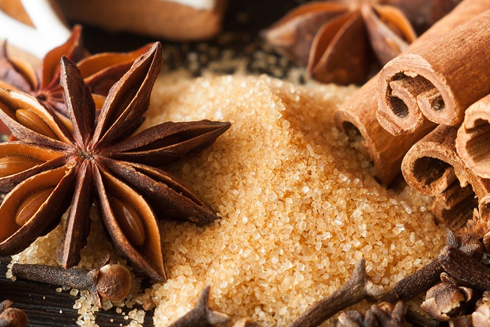 An assortment of different spices.
