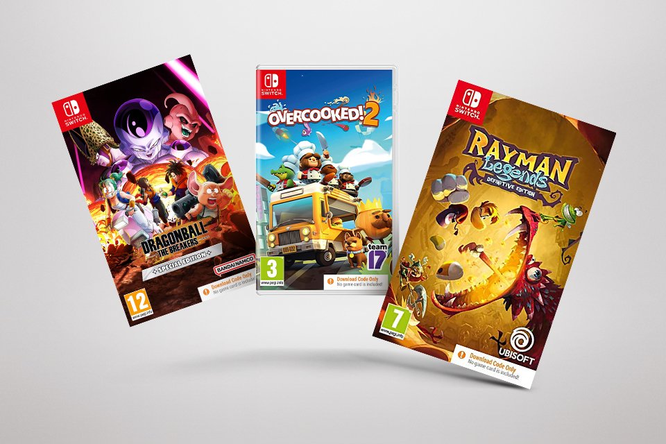 Buy 2 selected Nintendo Switch games for £20.