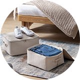 Argos Home Pack of 2 Clothing Storage Bags - Natural.