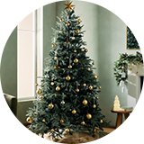 7ft Christmas trees.