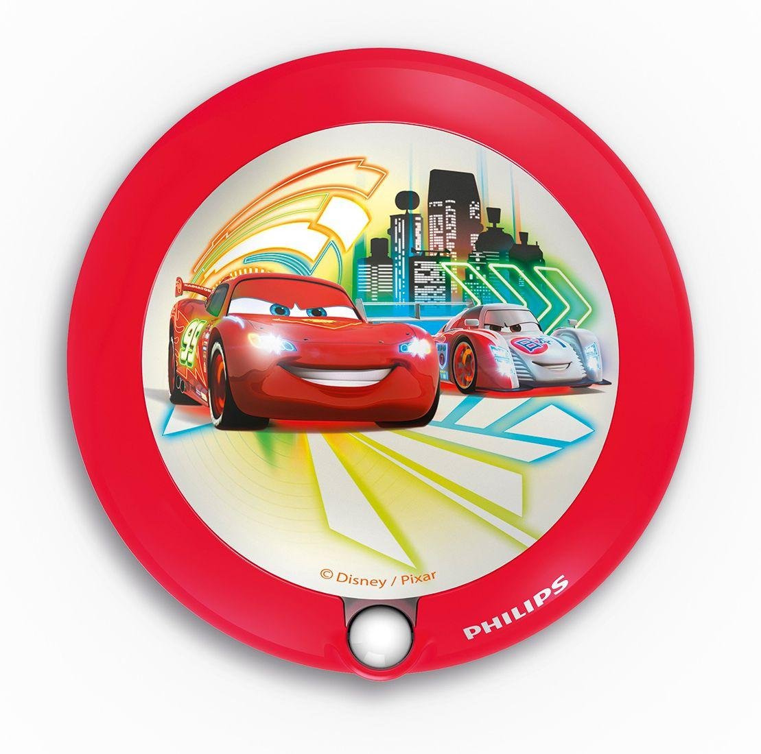 Philips Disney Cars LED Night Light - Red