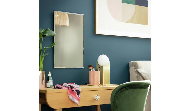 Argos Home Frameless Wall Mirror - 45X30cm