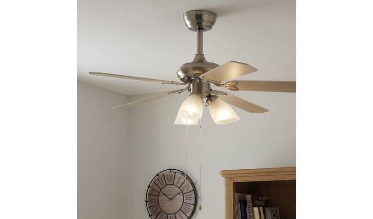 Buy Argos Home Curico Ceiling Fan | Ceiling fans | Argos