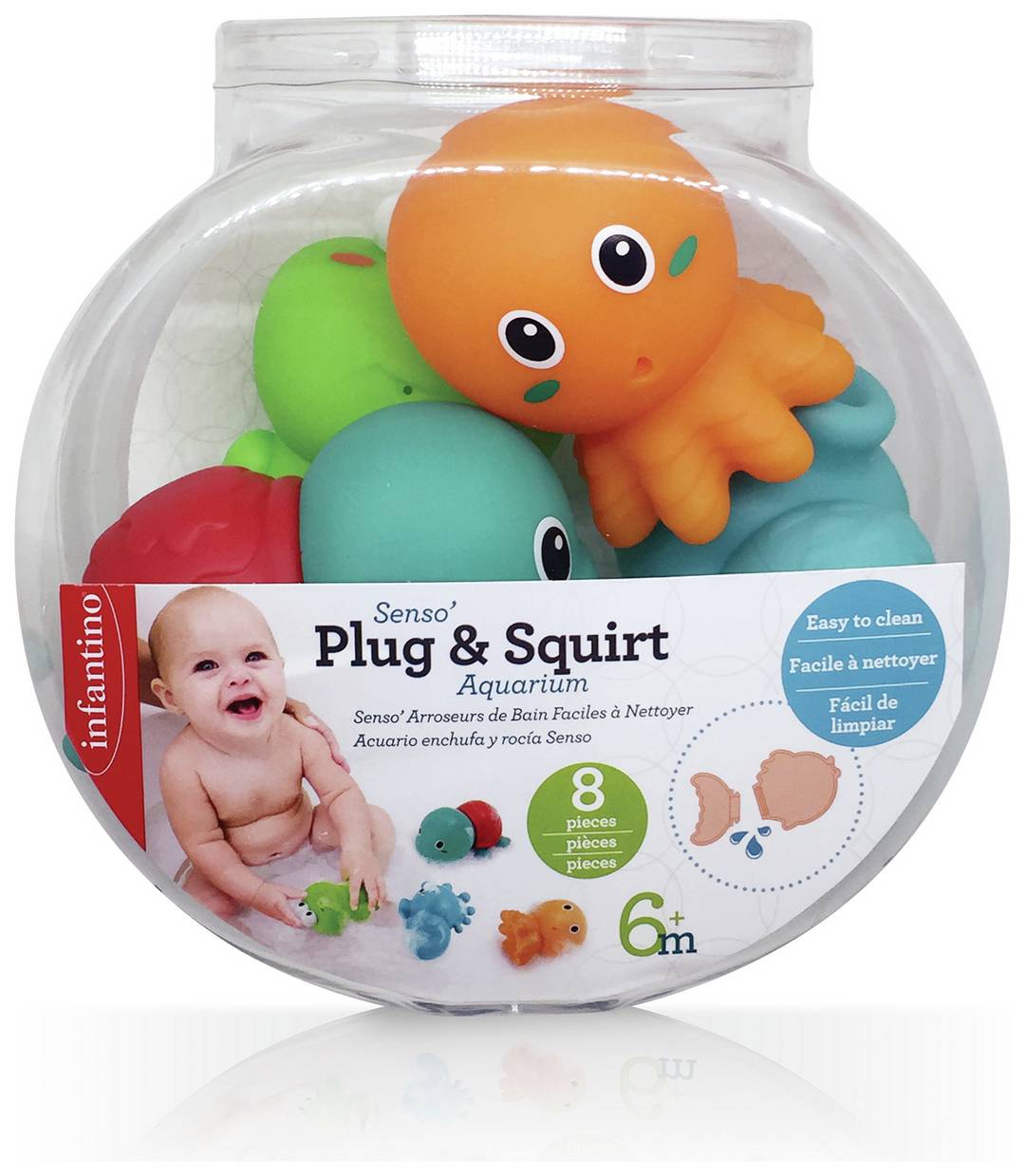 Senso Plug N Squirt 4 Bath Squirters