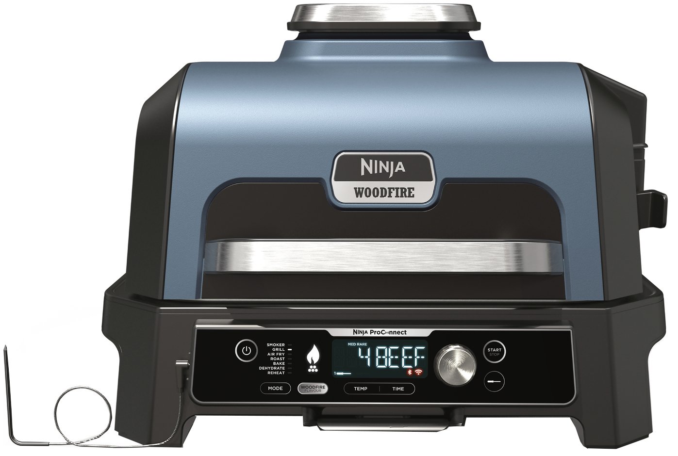 Ninja OG901UK Woodfire Pro XL Electric BBQ Grill & Smoker