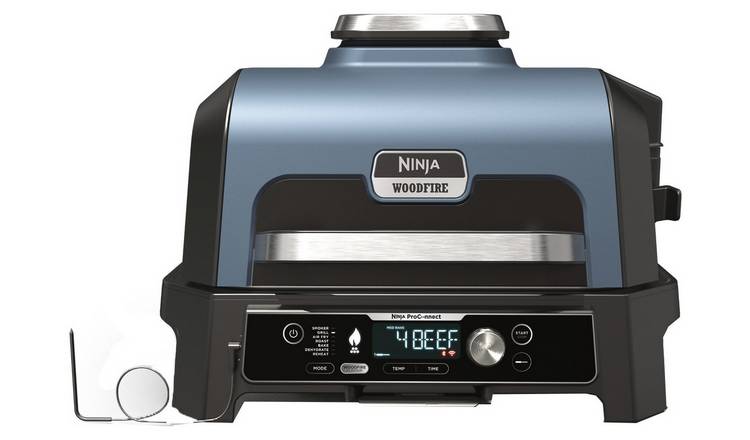 Buy Ninja OG901UK Woodfire Pro XL Electric BBQ Grill Smoker Health grills Argos