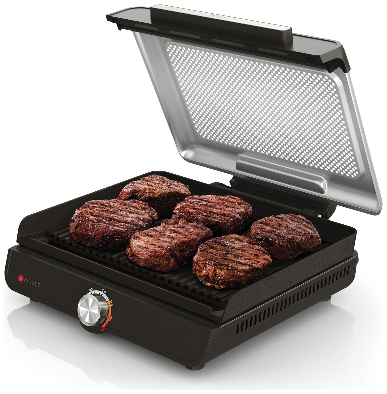Kalorik Electric Indoor Grill - Black GR 45927 BK Gas-Free Grilling