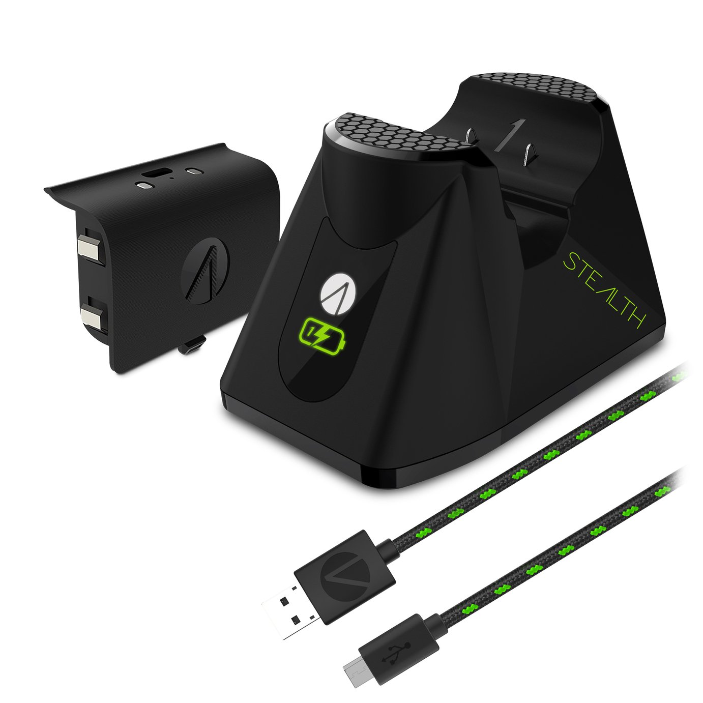 Stealth Xbox One Single Charging Dock - Black