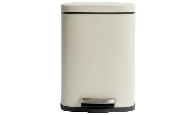 Argos Home 5 Litre Rectangular Bin - Natural