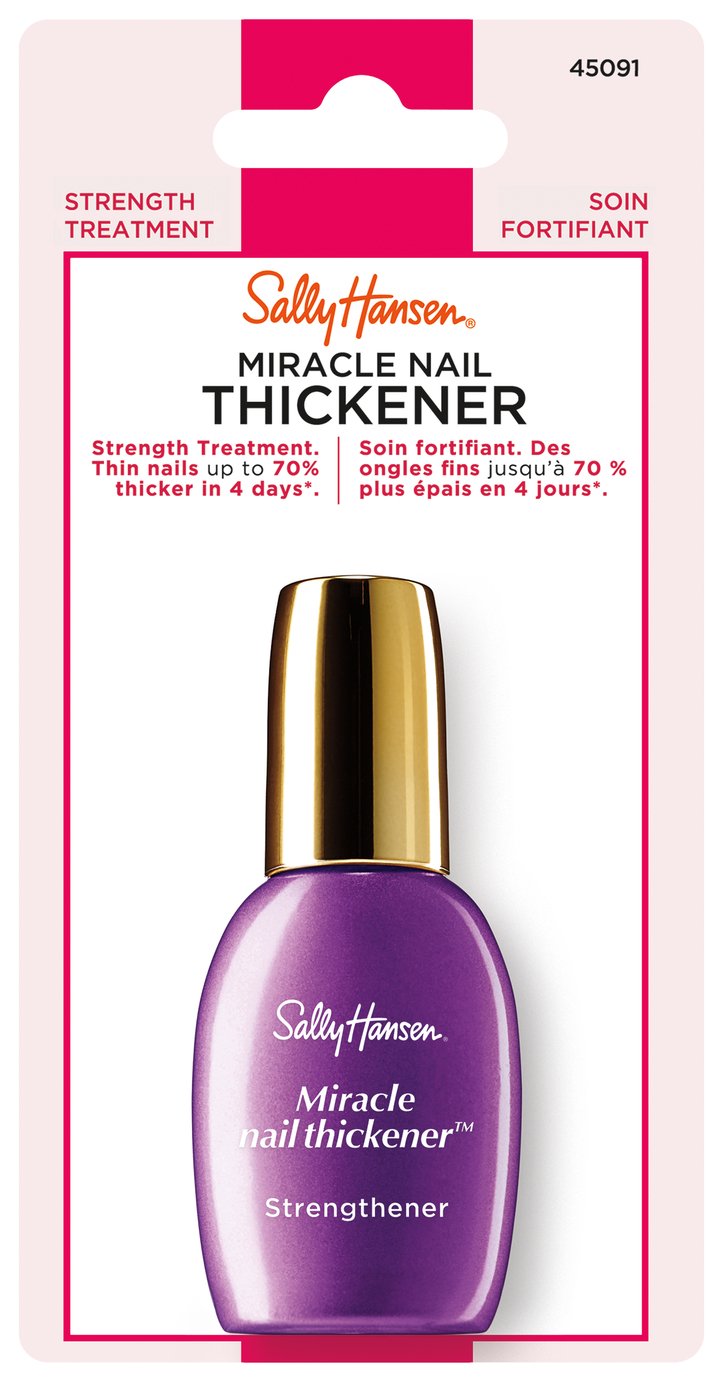 Sally Hansen Miracle Nail Thickener Review