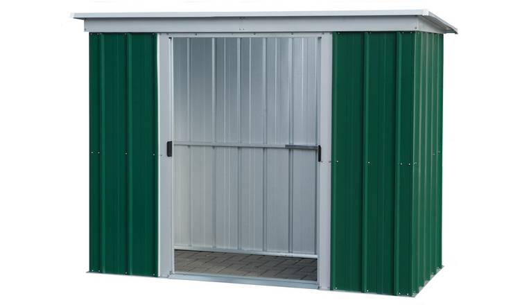 YardMaster Hercules Metal Pent Garden Shed - 6 x 4ft