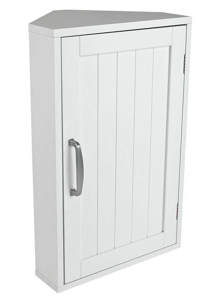 Argos Home Tongue & Groove Corner Cabinet - White