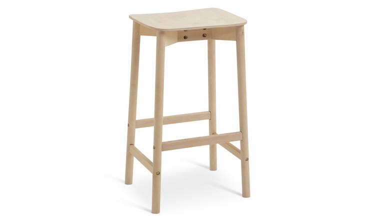 Argos bar store stools red