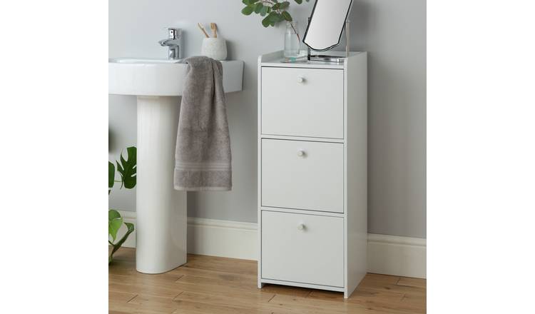 Buy Argos Home Prime 3 Drawer Unit Freestanding Bathroom Cabinets Argos