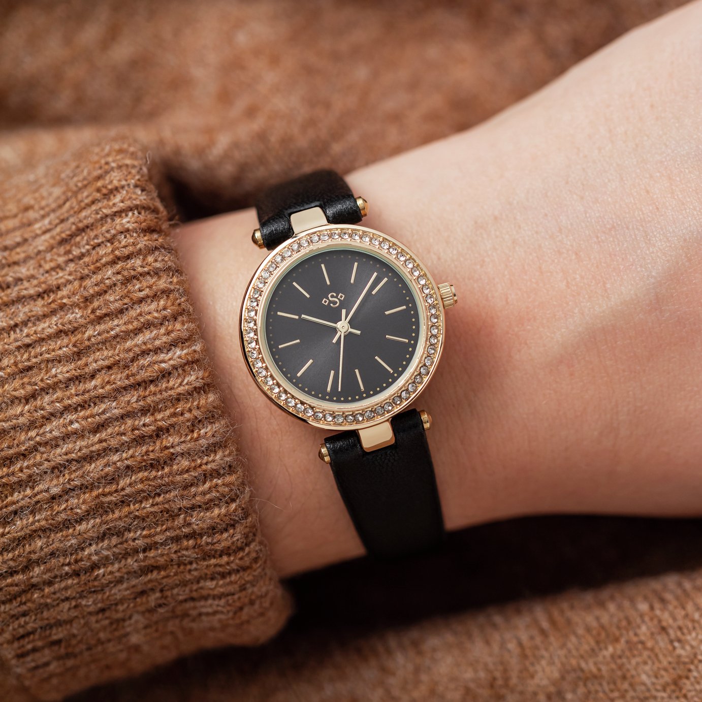 Spirit Ladies Black Leather Strap Watch Review