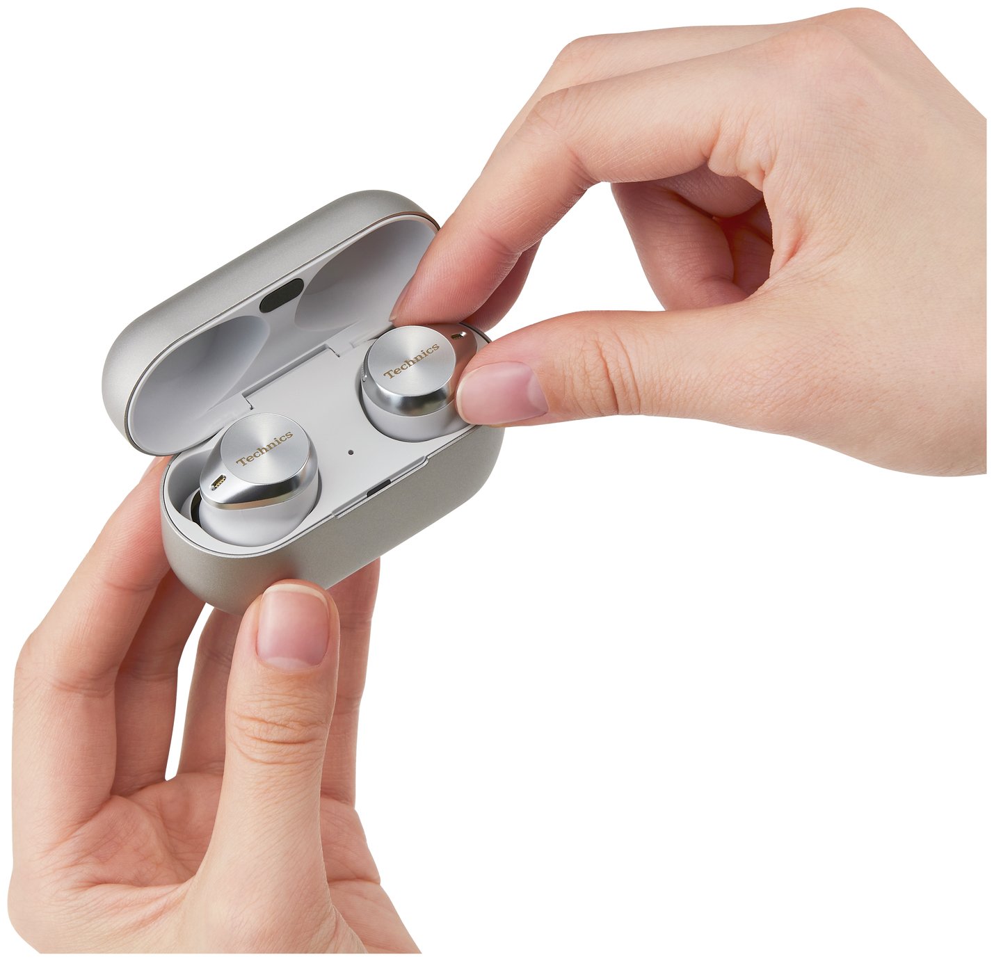 Technics AZ80 シルバー Buy Technics AZ80 In-Ear True Wireless Earbuds - Silver | Wireless