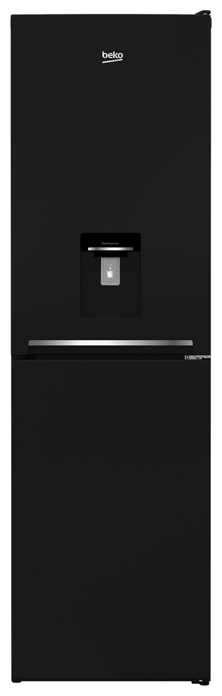 Beko CNG4582DVB Freestanding Fridge Freezer - Black