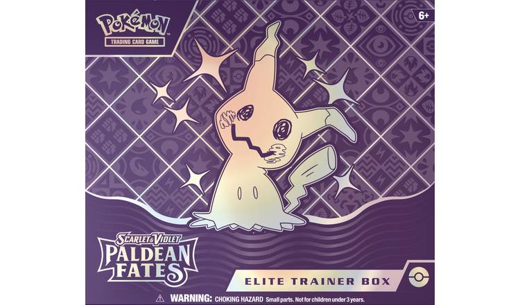 Buy Pokémon TCG Scarlet & Violet Paldean Fates Elite Trainer Box