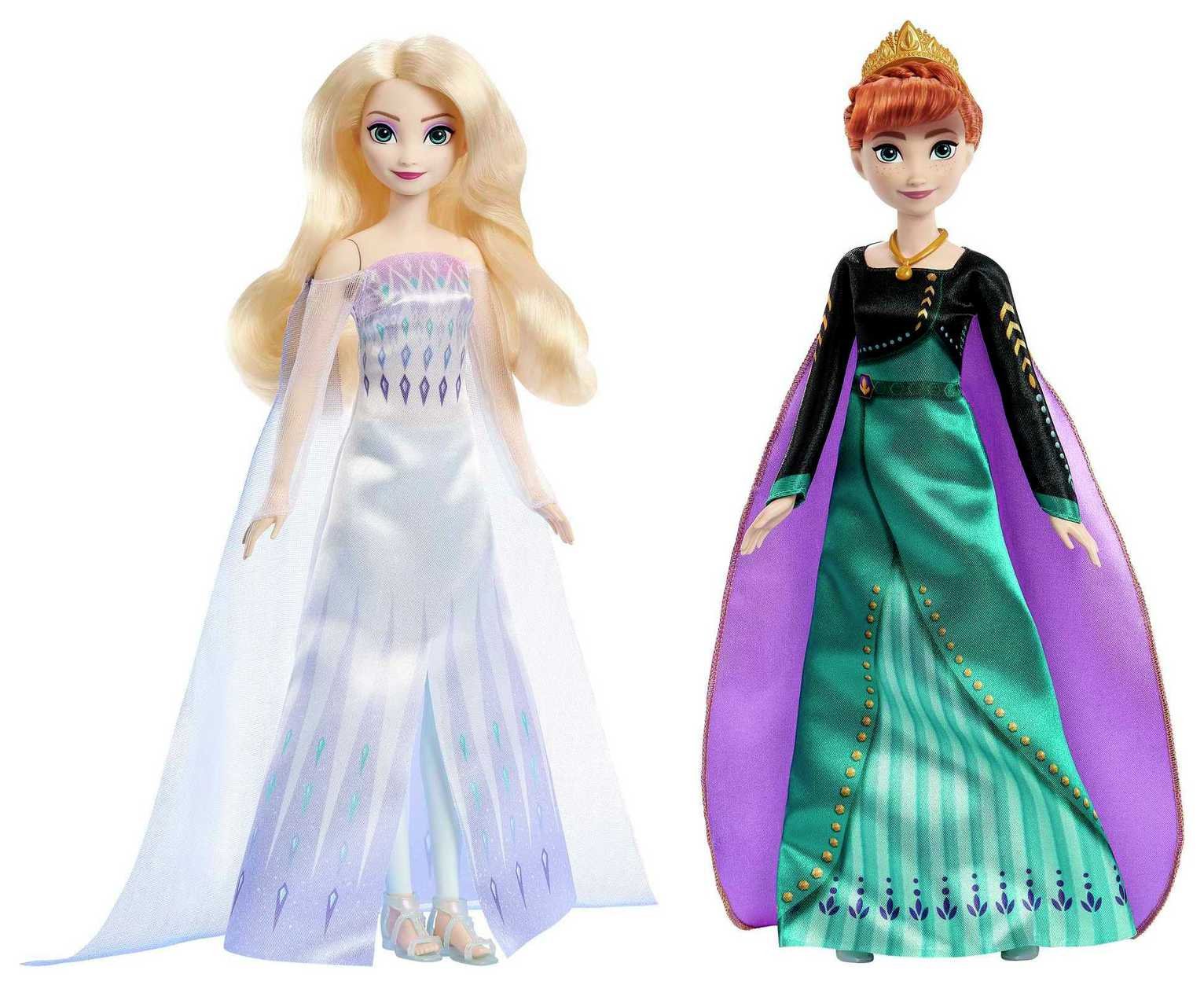 Buy Disney Frozen Queen Anna & Elsa the Snow Queen Doll 2-Pack