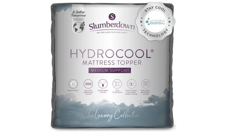 Slumberdown Hydrocool Medium Support Mattress Topper -Single