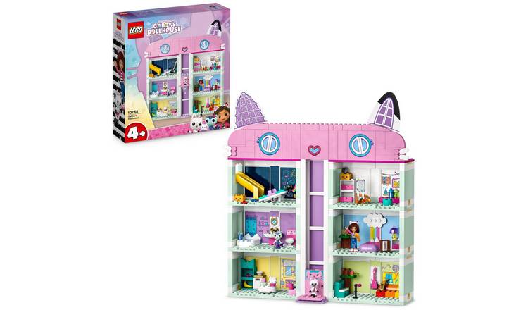 LEGO Gabby's Dollhouse Toy Playset with 4 Figures 10788