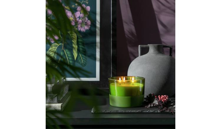 Habitat Scented Multi Wick Candle - Fig Leaf & Amber