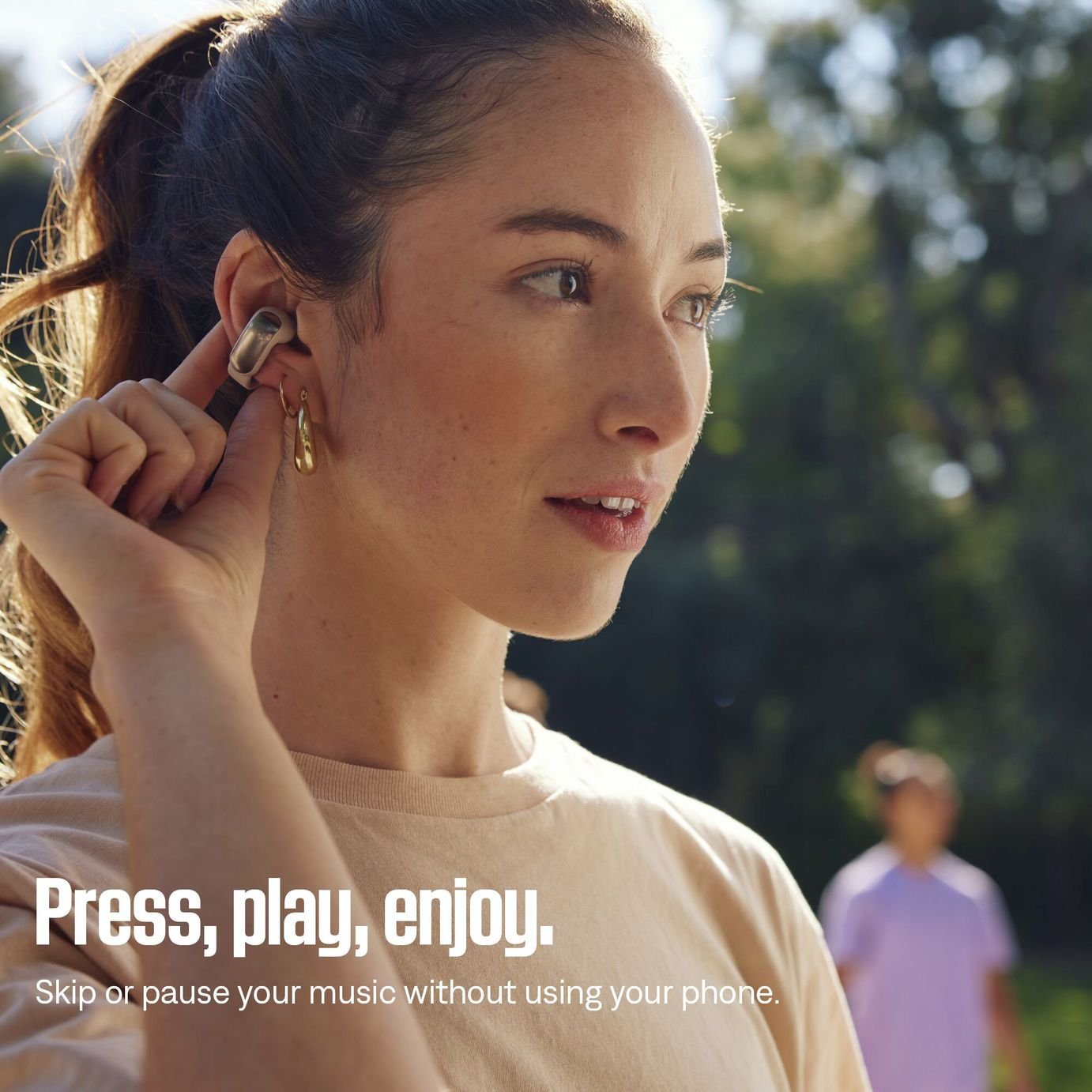 Buy Bose Ultra Open Wireless Bluetooth Earbuds - White | Wireless