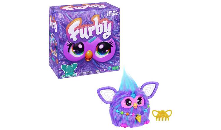 Furby Purple Interactive Toy Plush