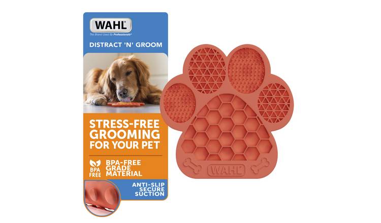 Lick Mat for Dogs & Cats - Paw Shape, 2 pack