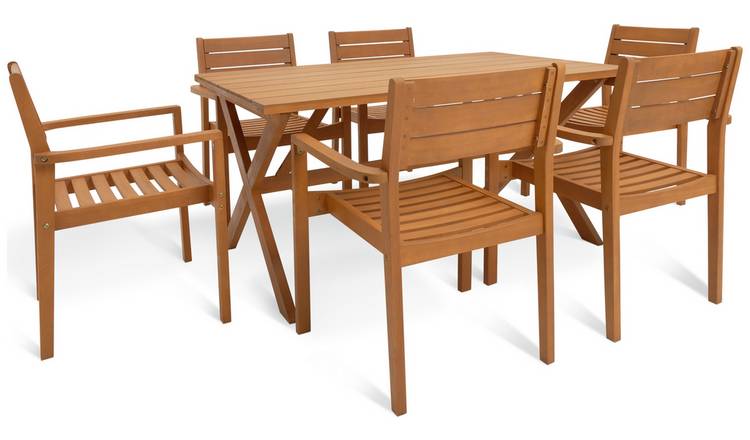 Argos home casper 6 deals seater patio set