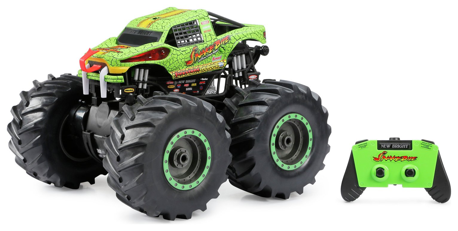 New Bright 1:10 Snake Bit 4x4 RC Monster Truck