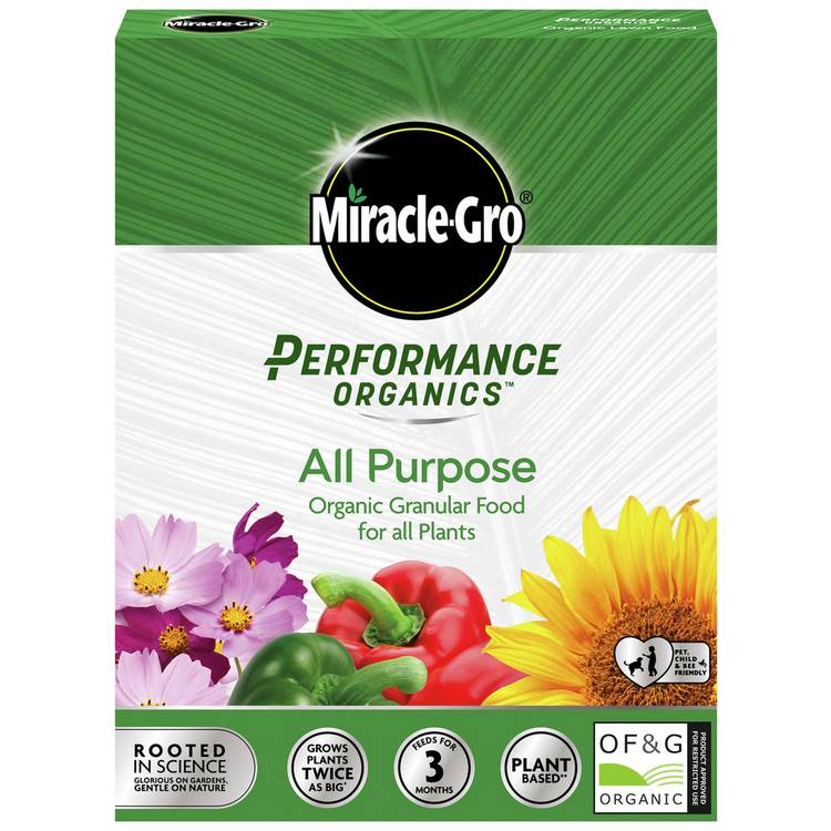 Miracle-Gro Performance All Purpose Organic Plant Food - 2kg 0