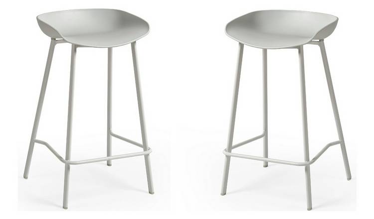 Grey bar best sale stools argos